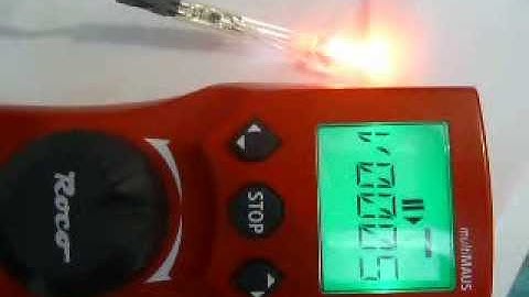 DCC one led decoder - fade light effect