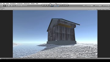 Unity3D 5.3.1 Ice River Shack