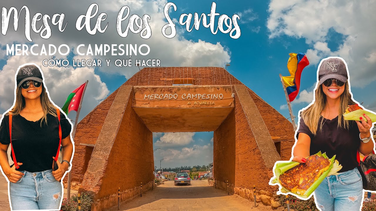 Un DÍA en el MERCADO CAMPESINO de la MESA DE LOS SANTOS - Que hacer?