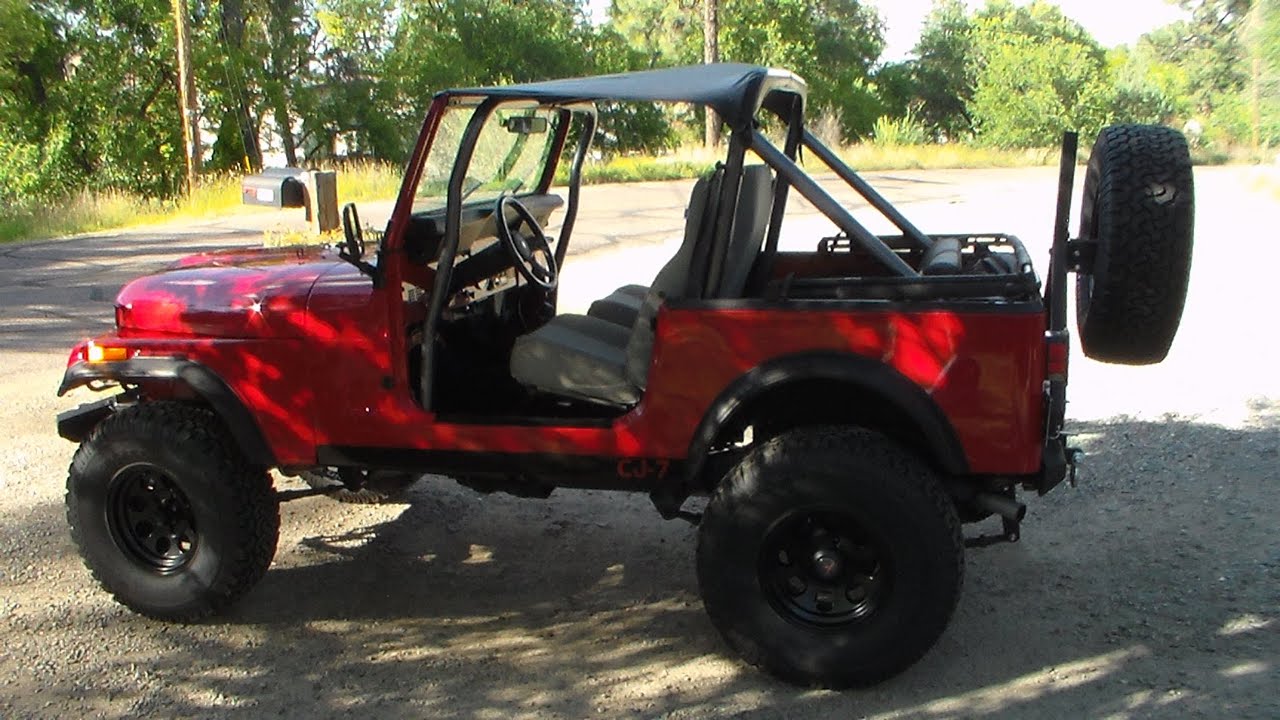1985 JEEP CJ7 FOR SALE - YouTube