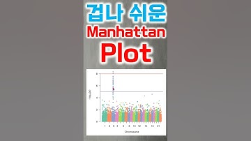 겁나 쉬운 Manhattan Plot (무료도구, 편집 가능)