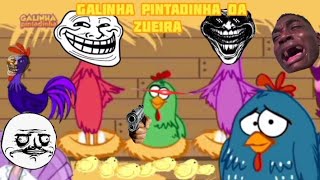 Ytpbr - Galinha Pintadinha Da Zueira A Galinha Carijó E O Galo Vagabundo Desenho Não Infantil
