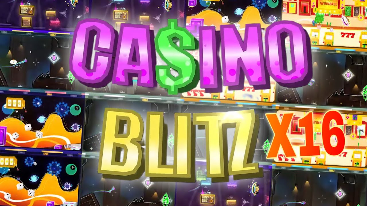 16 Casino Blitz Completions At Once!!! (Geometry Dash 2.2) - YouTube