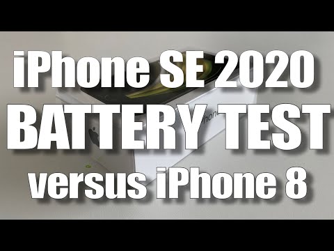 iPhone SE 2020 Battery Life.  Does it last longer than the iPhone 8?