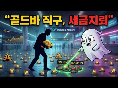 금·골드바 투자, 왜 해외직구가 답이 아닐 수 있는가 | 김치프리미엄, 세금 구조, 개인투자자 함정 총정리