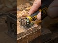 Mini Tool Carving Perfect Circle in Wood 🤯