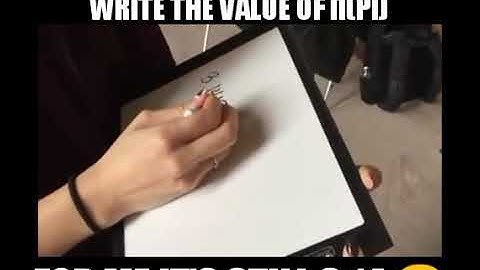 When MIT student were asked to write the value of Pi