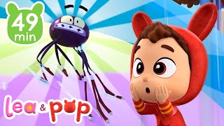 Incy Wincy Aranha 🕷️ e mais música infantil de Lea e Pop em português | Cocotoons Brasil