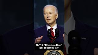 TikTok 'DivestorBan' bill becomes law