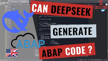 Can DeepSeek generate ABAP Code? - Without Errors? [english]