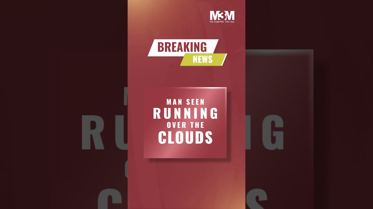 BREAKING NEWS: Man Seen Running Over The Clouds