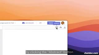 Chatdoc File Abstract Display