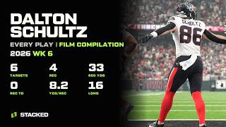 Dalton Schultz: Every Touch of 2026 Week 6 | Full Film Compilation