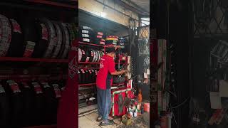 Ganti ban dual purpose klx150