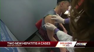 Two new cases of Hepatitis A confirmed in Martin County