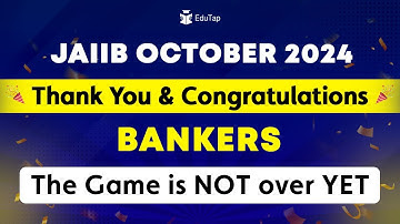 JAIIB Oct 2024 Quick Revision Batch | Online Classes for PPB, AFM, RBWM | EduTap JAIIB Preparation