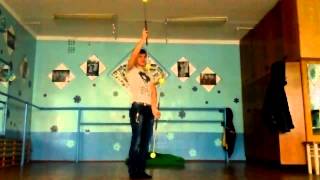 Fire-show уроки - Anti-spin flover Обучение(Double staff) Fire-show уроки - Anti-spin flover Обучение(Double staff)