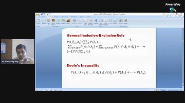 Probability Theory Lecture 4