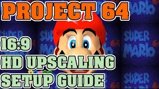 How to configure project 64 GlideN64 video plugin