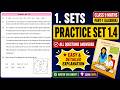 Class 9 | Practice set 1.4 | Chapter 1 Sets | Maths part 1 | Maharashtra State Board