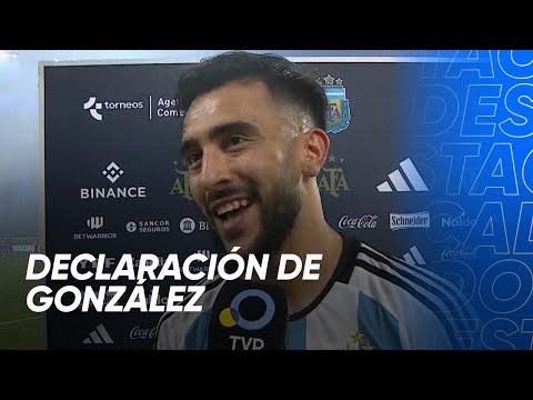 Nico González quotLo que pasó ya está hay que mirar para adelantequot  Argentina 70 Curazao