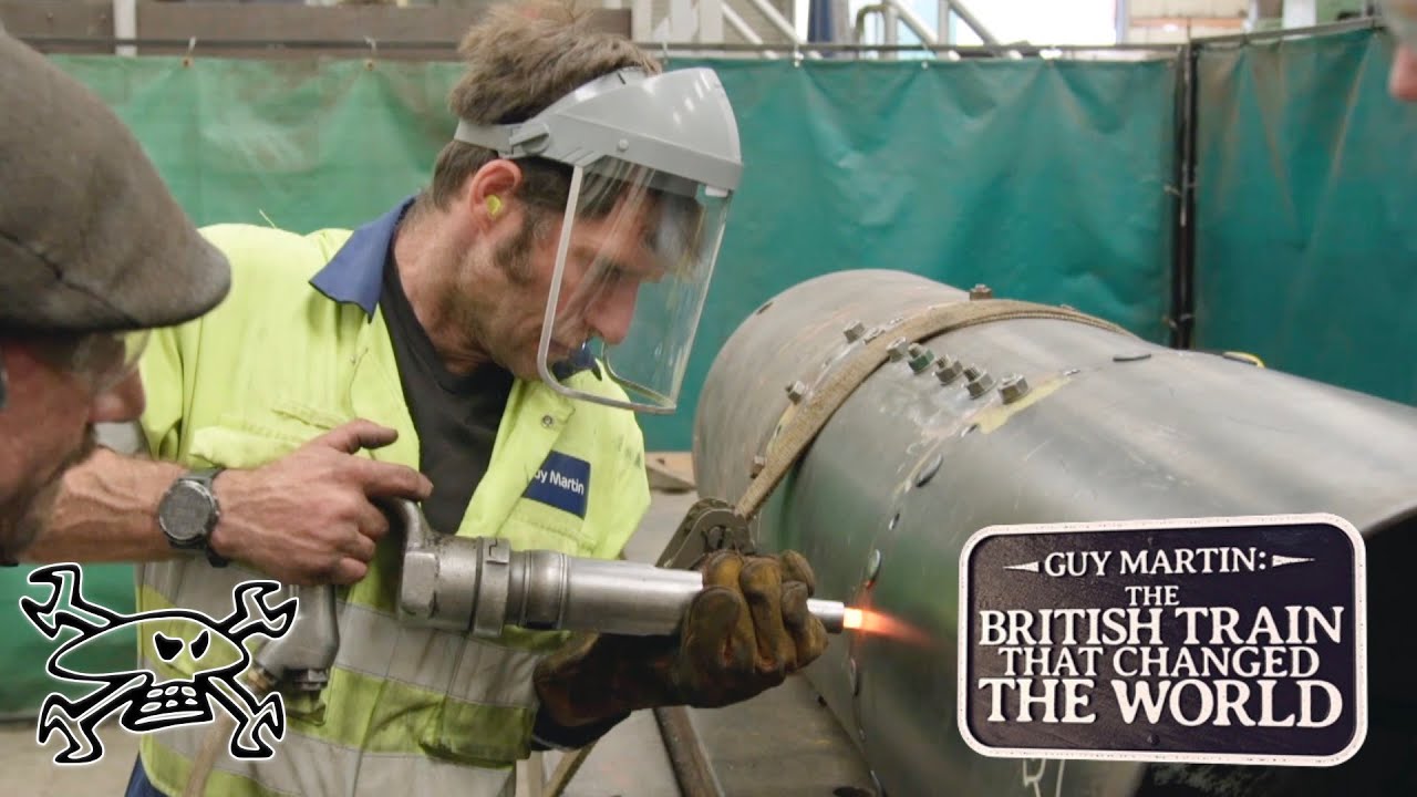 Guy Tackles Red-Hot Rivets to Rebuild a Railway Icon | Guy Martin - YouTube