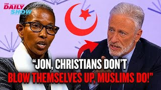 NOBODY Has Ever Humiliated Jon Stewart Like Ayaan Hirsi Ali