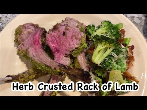 Herb Crusted Rack of Lamb Ep,202 / ซี่โครงแกะย่างเฮิร์บ