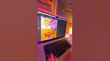 Design a Behance Spread with me  #graphicdesigner #tutorial #graphicdesign #shorts #adobeillustrator