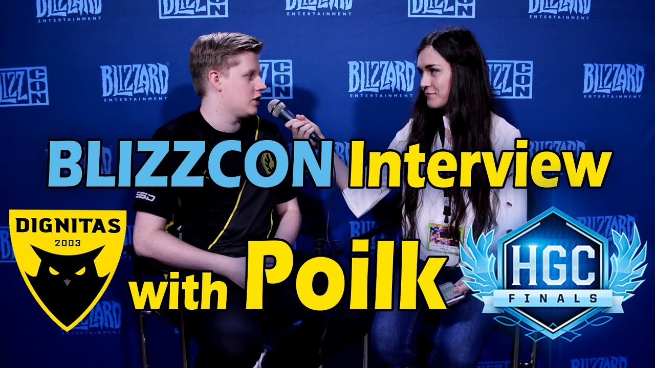 Interview with Dignitas Poilk at Blizzcon 2018