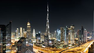 Burj Khalifa Night View | Dubai Night View | Dubai Skyscrapers #dubai