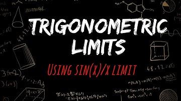 Evaluating trigonometric limits using sin(x)/x (Example 1)