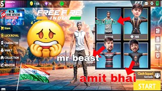 I tried free fire India fan made game 🗿old training ground 🥵