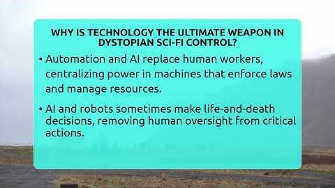 Why Is Technology The Ultimate Weapon In Dystopian Sci-fi Control? - The SciFi Reel
