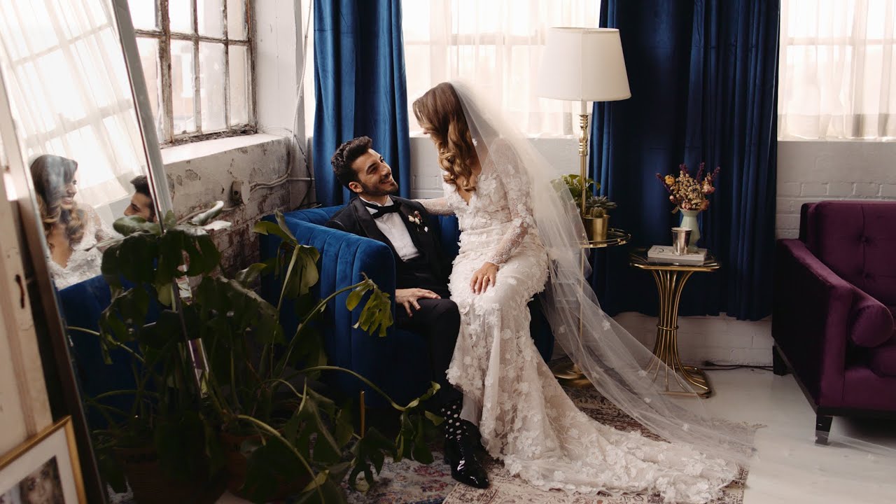 The Globe and Mail Centre wedding video by Outside In Studio.