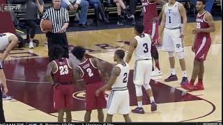 Collin Sexton HIT by TJ Starks: Alabama vs Texas A&M