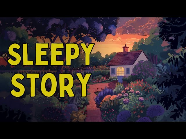 🏵️ Exploring a Beautiful Backyard 🏵️ SOOTHING Sleepy Story | Storytelling and EXTENDED Sleep Music class=