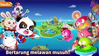 Permainan Pertempuran Hero Bayi Panda Kecil screenshot 4