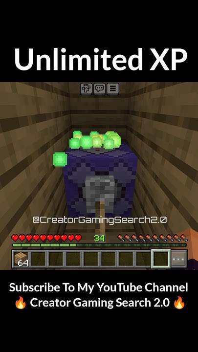 Unlimited XP Command Blocks🔥🔥#minecraft #gaming #shortsfeed # ...