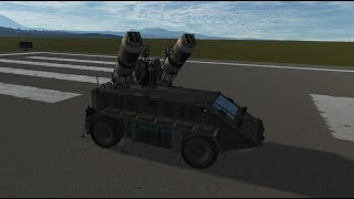 Kerbal Space Program: Mobile Anti Armour Missile Battery Artillery (MAAMBA)