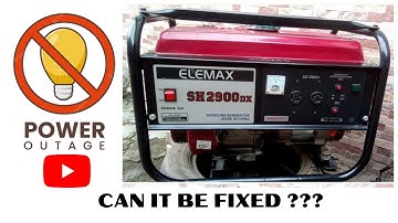 Test and fix AVR of a 4 stroke Petrol generator with no power
