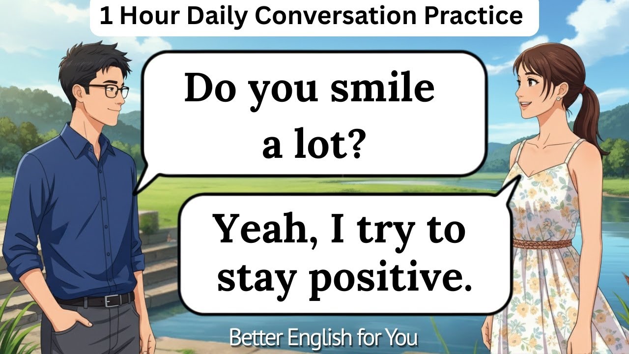 Learn to Speak English Slowly | 1 Hour Daily Conversation Practice ...