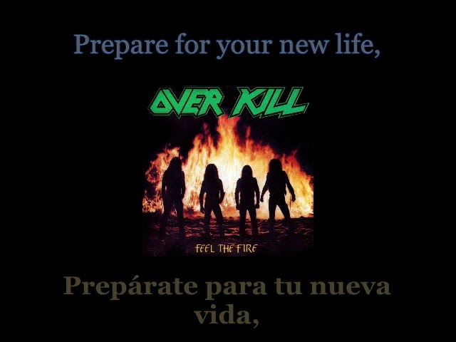 Overkill - Feel The Fire - Lyrics / Subtitulos en español (Nwobhm