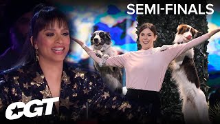 DOG TRAINER Alexandra Côté Dances With Her Furry Friends | Canada’s Got Talent SemiFinals