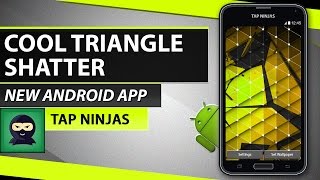 Triangle Shatter Live Wallpaper - Free HD Android App - Mobile LWP screenshot 4