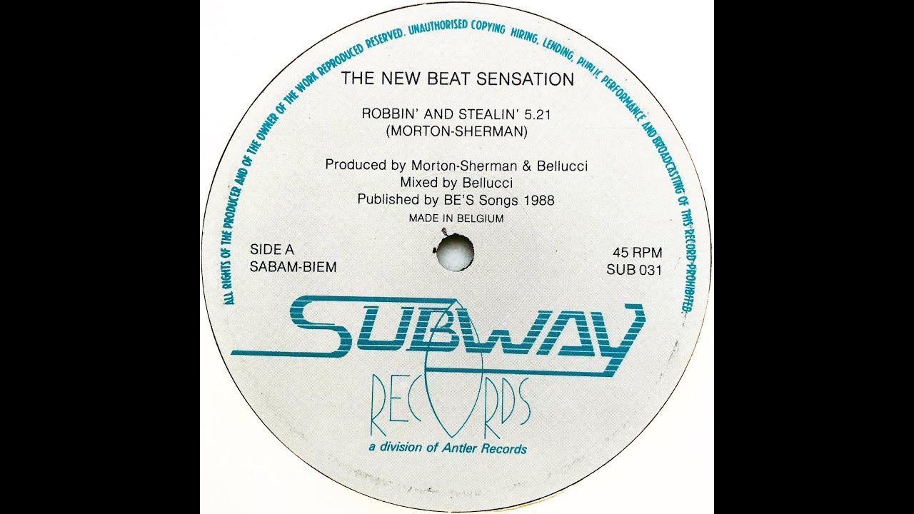 The New Beat Sensation • Robbin' And Stealin' (1988)