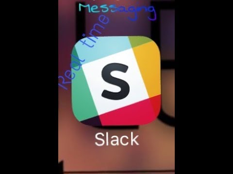 Example of Slack using real time messaging