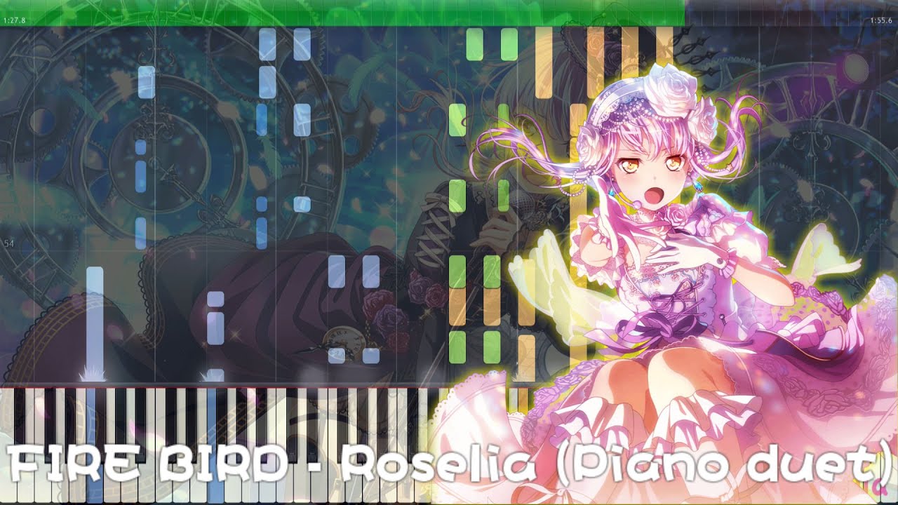 [BanG Dream!] FIRE BIRD - Roselia (Piano duet)
