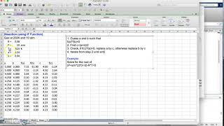che205, ch1, finding roots using bisection method
