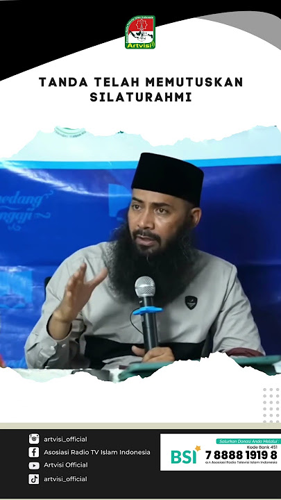 Download lagu TANDA TELAH MEMUTUSKAN SILATURAHMI